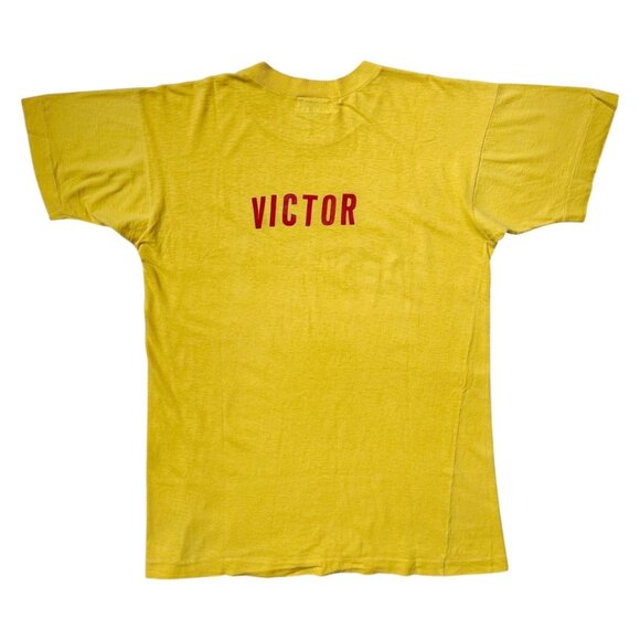 70s vintage Cole Cuts t-shirt Victor single stitch slogan text graphic thin. - Picture 2 of 6